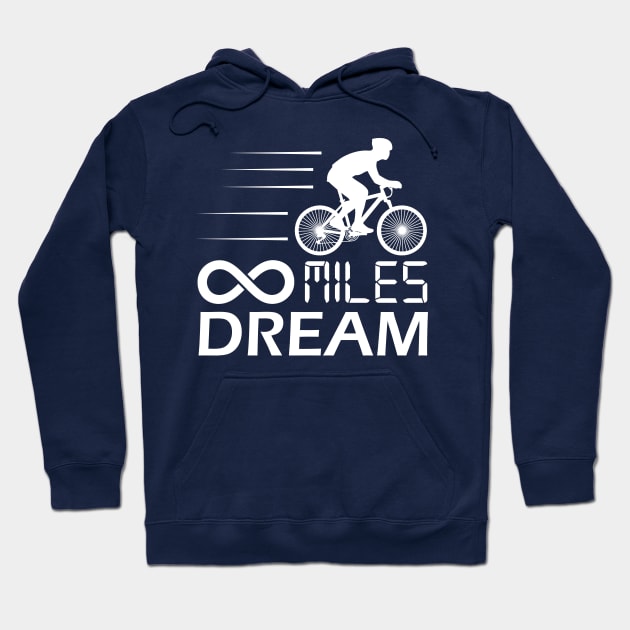 Cycling T Shirt Infinity Dream Bicycle Bike Hoodie by onalive